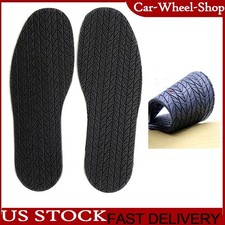 Black Rubber Stick on Soles