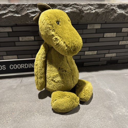 Jellycat london green dinosaur - london,