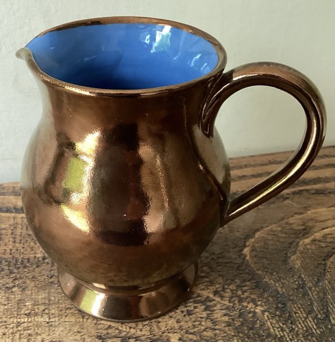 Vintage creigau pottery jug - pottery,