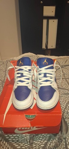 Nike air jordan mid - air, royal
