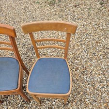 1950’s Original Kitchen Chairs  made in  Britain suit Formica top table