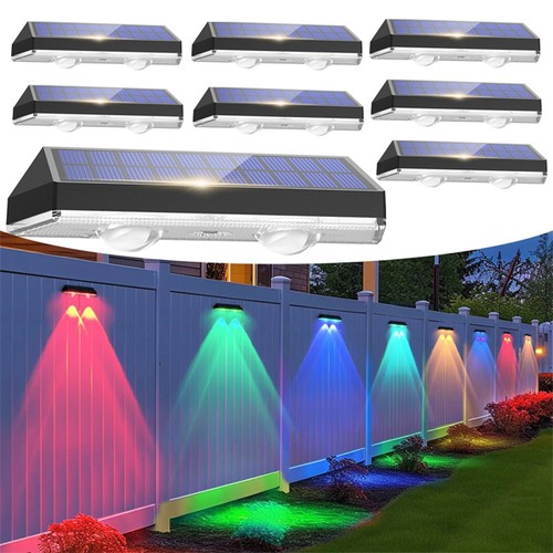 Solar fence wall - wall, lights