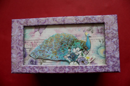 Beautiful peacock musical box - beautiful,