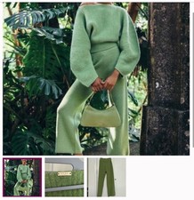 Cult Gaia Green Pants 
