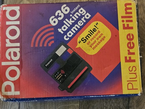Polaroid 636 vintage instant - vintage,