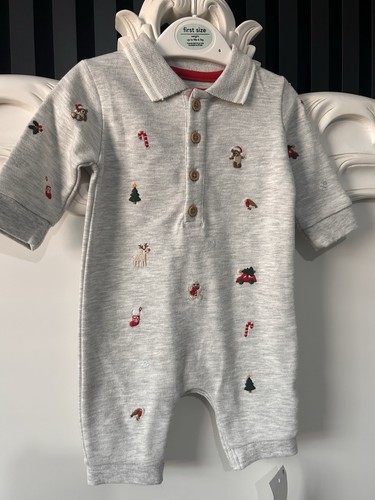 Baby christmas romper outfit - baby,