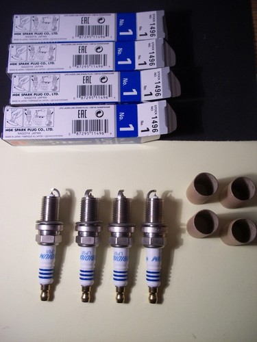 Ngk lpg1 sparkplugs - 4,