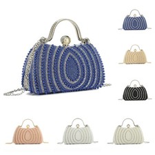 Women's Diamante Clutch Bag