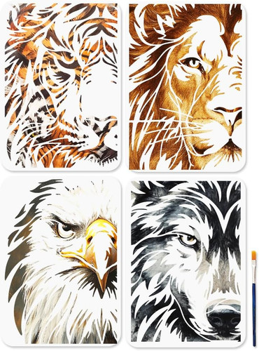 4pcs animal theme eye - animal,