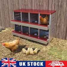 8-Room Chicken Nesting Box