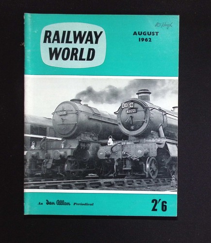 Railway world august 1962 vol - world,