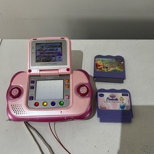 VTECH V.Smile Handheld Cyber Pocket Learning System + 3 games Disney 