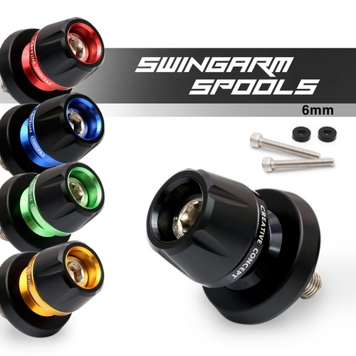 Black 6mm bobbin - black, paddock