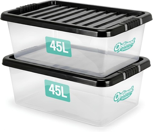 Plastic storage boxes - 2, x