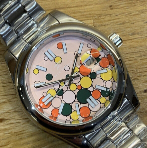 Pink celebration dial homage - pink,