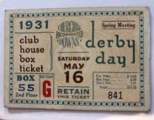 1931 kentucky derby - kentucky,