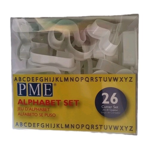 Pme alphabet cutters - pme,