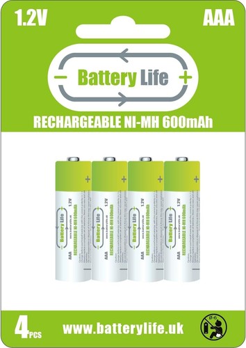 New rechargeable aaa - new,