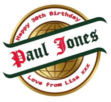 2 X PERSONALISED SAN MIGUEL