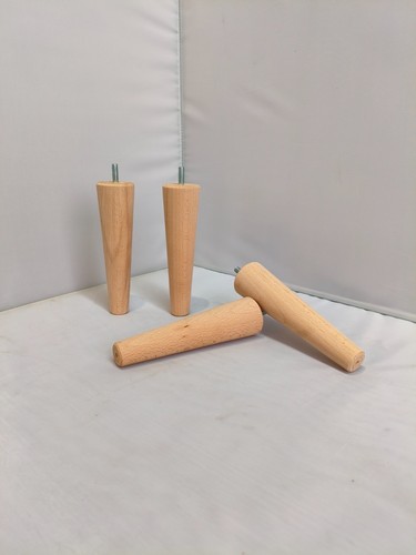 Wooden furniture legs for - 4x,