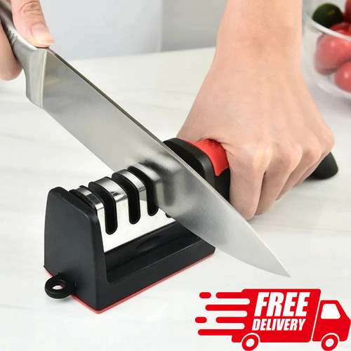 Stages knife sharpening - stages,