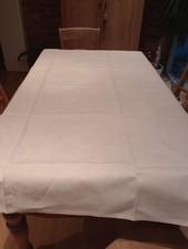 White Linen Rectangular