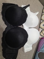 Set 2 Marks And Spencers Bras 36B Removable Straps