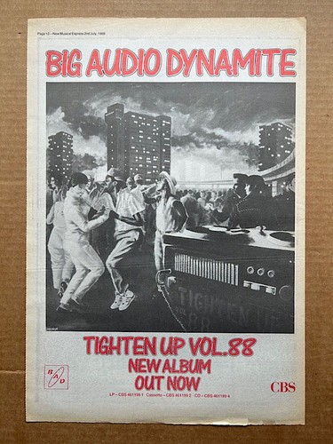 Big audio dynamite tighten - big, up