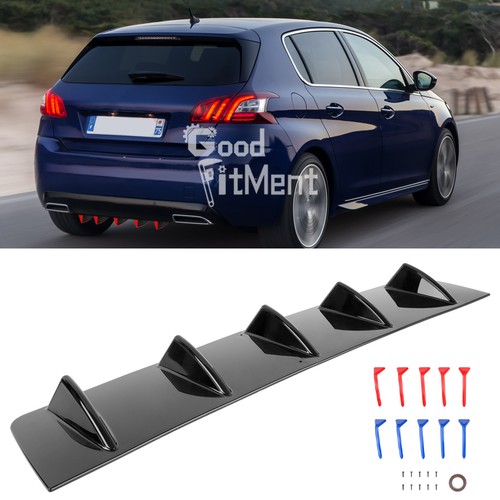 Rear bumper diffuser spoiler - bumper,