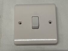 Box Of 10 Ashley 1 Gang 1 Way Wall Light Switch, 10A [GR7C]