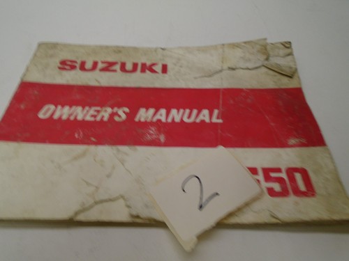 Suzuki fs50 owners manual - suzuki,