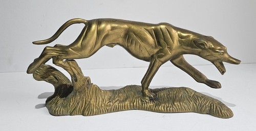 Large solid brass figurine - solid,