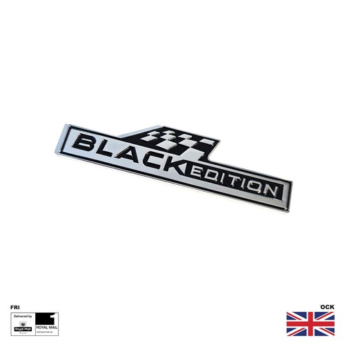 Black edition badge fender - badge,