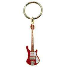 Keychain Rickenbacker Bass Red