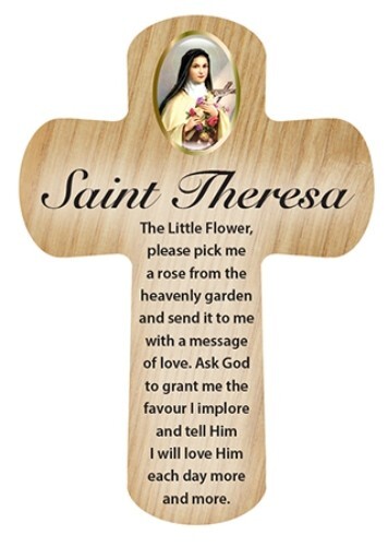 Saint theresa pocket holding - saint,