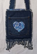 Handmade Boho Upcycled Denim