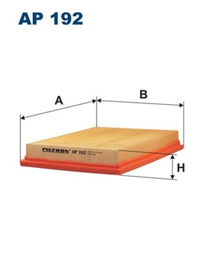 Fits filtron 192 air filter - air,