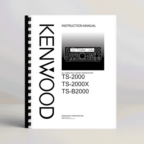 Kenwood 2000 instruction - ts-2000,