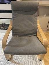 IKEA POÄNG Chair And Footstool