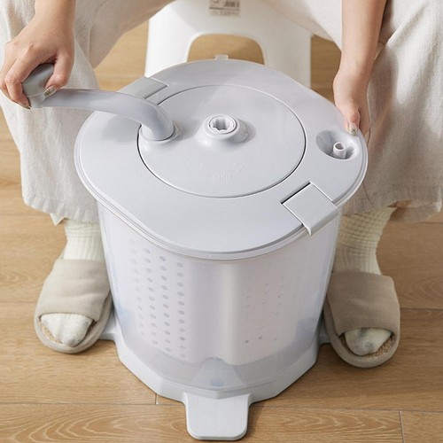Hand cranked washing machine - hand,