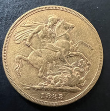 1883 queen victoria gold - victoria,