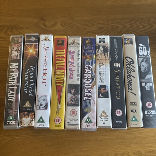 Vhs bundle job lot mixed - vhs,