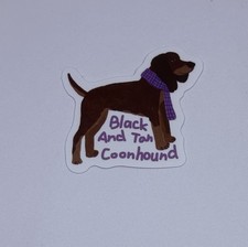 Black & Tan Coonhound Dog