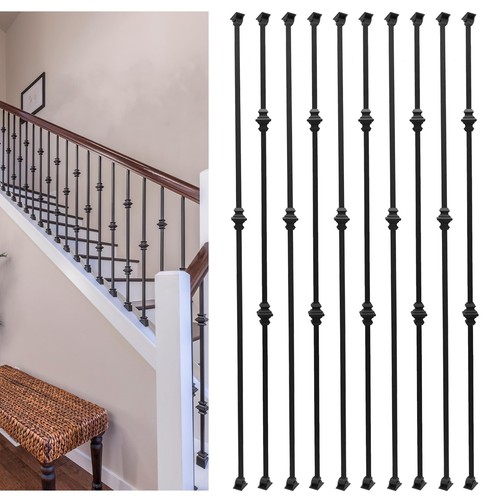 Pack iron balusters - 10-pack, –
