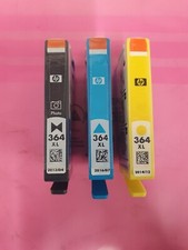 3 x Genuine HP 364XL ( Photo