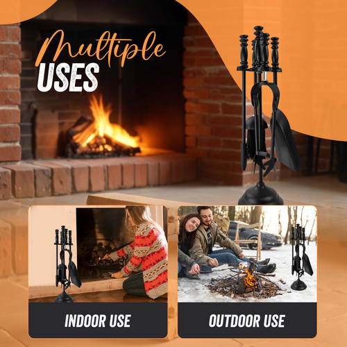 Milan companion set fireplace - milan,