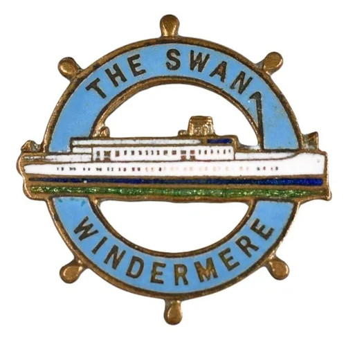 Vintage old the swan passenger - old,