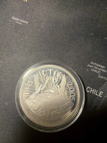 2005 silver proof crown - 2005,
