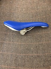 Blue Padded BMX Seat