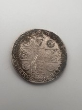 1743  silver shilling King